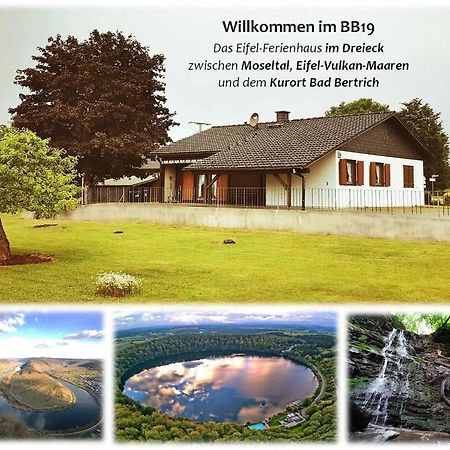 Bb19 Eifel-Ferienhaus Am Moseltal Mit Saunahaus Beuren  ภายนอก รูปภาพ